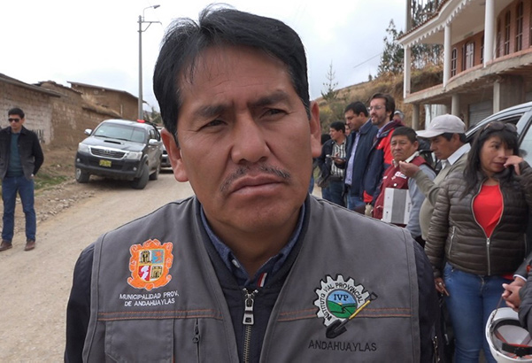 Alcalde de Andahuaylas Abel Gutiérrez condenado por no devolver S/ 5,500 del Cafae  